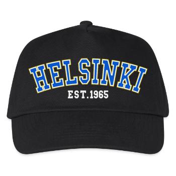 Helsinki, gegründet 1965 - Kinder Basecap - Schwarz - Vorne