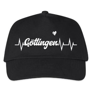 Heartbeat Göttingen - Kinder Basecap - Schwarz - Vorne