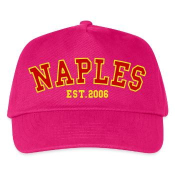 Neapel gegründet 2006 - Kinder Basecap - Fuchsia - Vorne