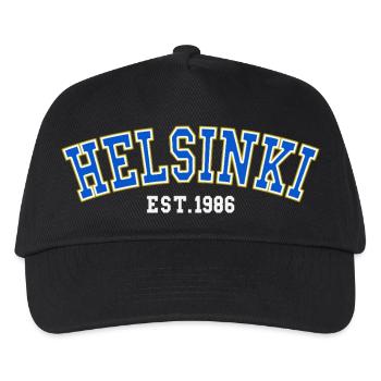Helsinki Est. 1986 - Kids’ Baseball Cap - black - Front