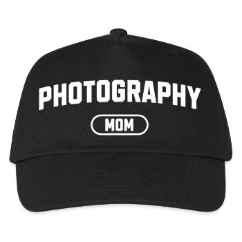 Photography Mom - Kids’ Baseball Cap - black - Front