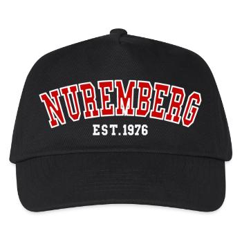 Nuremberg fondée en 1976 - Casquette de baseball Enfant - noir - Devant