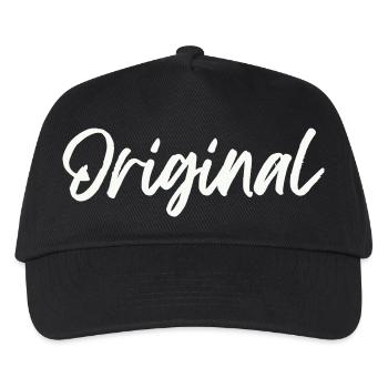Langue source - Casquette de baseball Enfant - noir - Devant