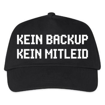 No Backup No Pity IT Consultant Admin - Kids’ Baseball Cap - black - Front