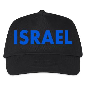 Israel - Kinder Basecap - Schwarz - Vorne