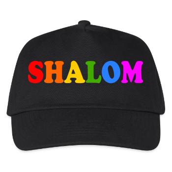 Shalom - Kinder Basecap - Schwarz - Vorne