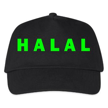 Halal - Kinder Basecap - Schwarz - Vorne