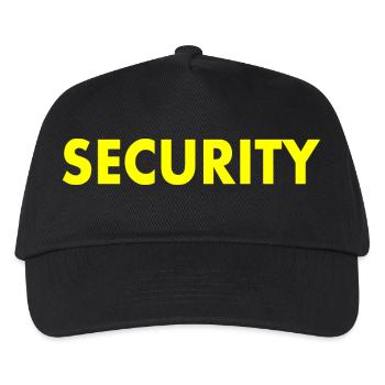 Security - Kids’ Baseball Cap - black - Front