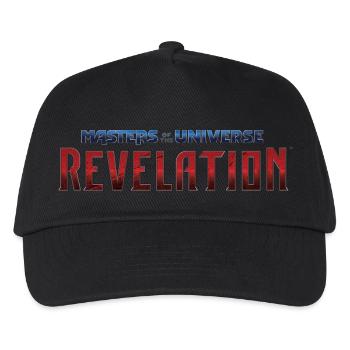 Masters Of The Universe Revelation Logo - Kinder Basecap - Schwarz - Vorne