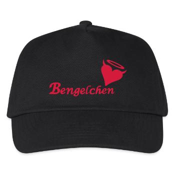 Bengelchen - Kinder Basecap - Schwarz - Vorne