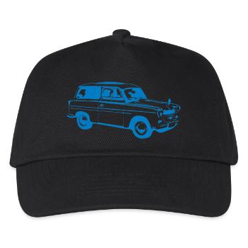  600 500 Kombi Tra - Kinder Basecap - Schwarz - Vorne