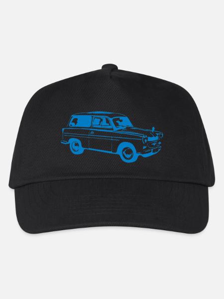 600 500 Kombi Tra - Kinder Basecap - Schwarz