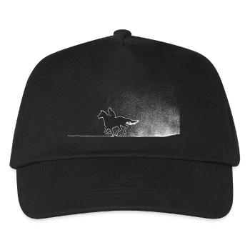 Reiter - Kinder Basecap - Schwarz - Vorne