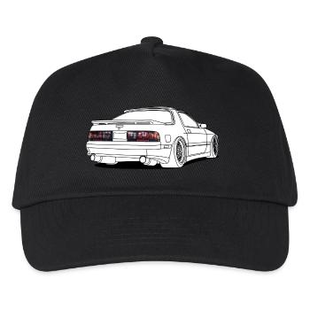 old rx7 white - Kids’ Baseball Cap - black - Front