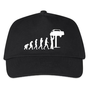 Mechanic Evolution - Kids’ Baseball Cap - black - Front