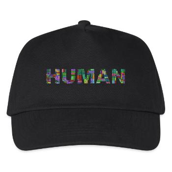 humane - Kids’ Baseball Cap - black - Front