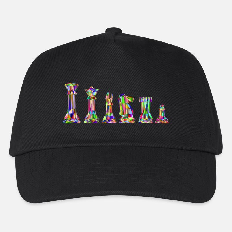 Chess - Casquette de baseball Enfant - noir
