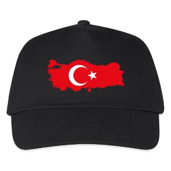 Turkey Outline - Kids’ Baseball Cap - black - Front