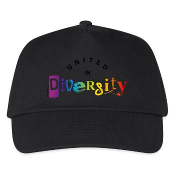 diversity / diversity 2 - Kids’ Baseball Cap - black - Front