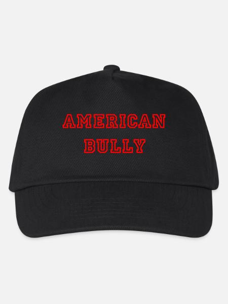 American Bully - Kinder Basecap - Schwarz