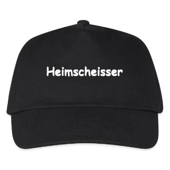 Heimscheisser - Kids’ Baseball Cap - black - Front