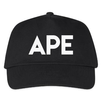 Ape - Kids’ Baseball Cap - black - Front
