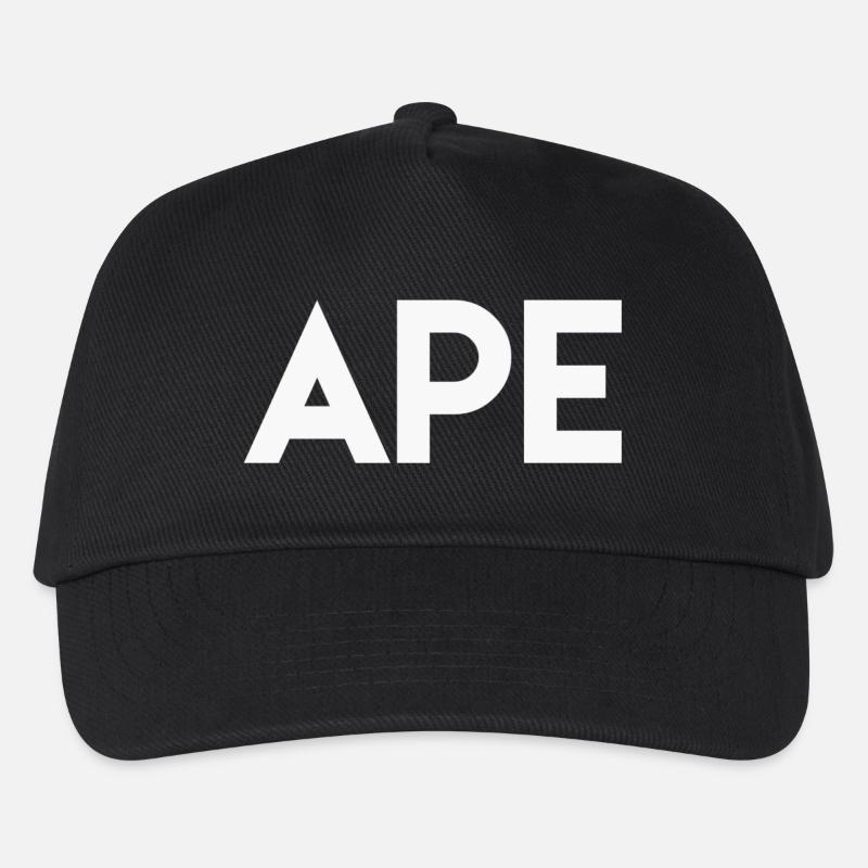 Ape - Kinder Basecap - Schwarz