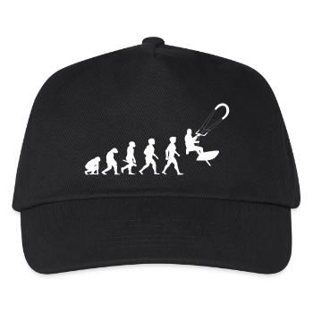 Evolution Kitesurf Kiteboards De guidage Dent de la voile - Casquette de baseball Enfant - noir - Devant