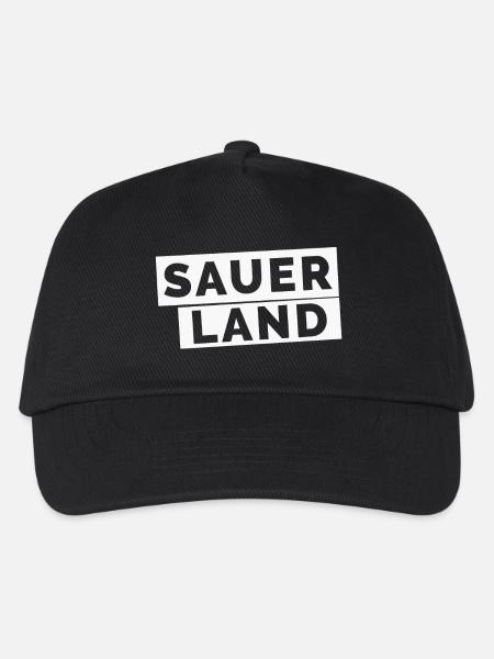 Sauerland - Kinder Basecap - Schwarz