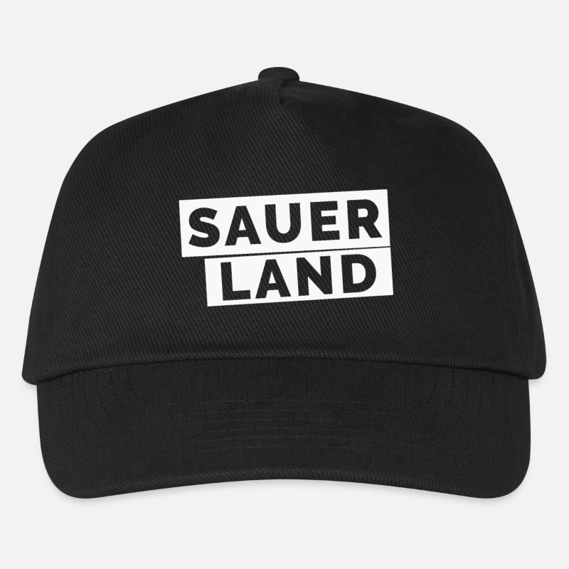 Sauerland - Kinder Basecap - Schwarz