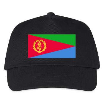 Eritrea Flag - Kids’ Baseball Cap - black - Front