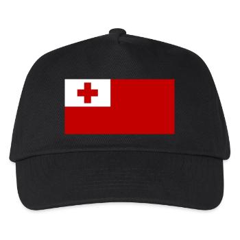 Tonga - Kinder Basecap - Schwarz - Vorne