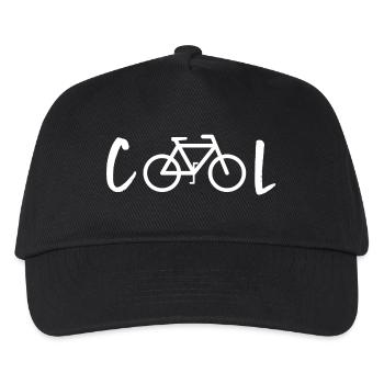 Cool - Fahrrad - Kinder Basecap - Schwarz - Vorne