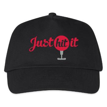 vague - Casquette de baseball Enfant - noir - Devant
