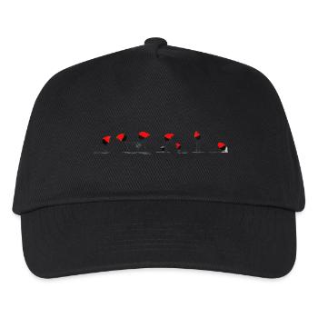 7 Zwerge - Kinder Basecap - Schwarz - Vorne