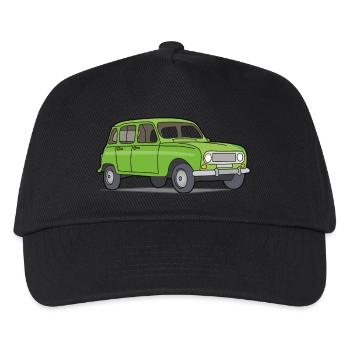 Green R4 (car) - Kids’ Baseball Cap - black - Front