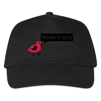 realité - Casquette de baseball Enfant - noir - Devant