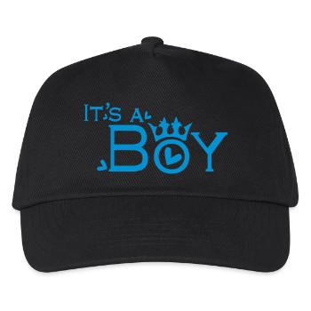 It's a Boy - Kids’ Baseball Cap - black - Front