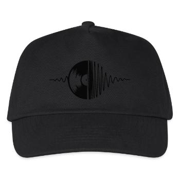 Record Design - Kids’ Baseball Cap - black - Front