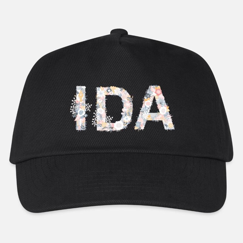 ida - Kinder Basecap - Schwarz