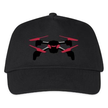 Drone - Casquette de baseball Enfant - noir - Devant