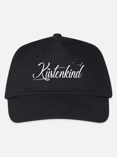 Küstenkind - Kinder Basecap - Schwarz