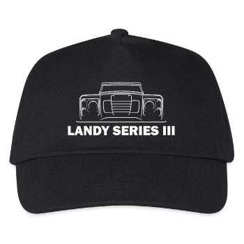 S3 Front Gift defender - Kids’ Baseball Cap - black - Front