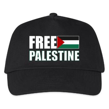 Free Palestine - Kids’ Baseball Cap - black - Front