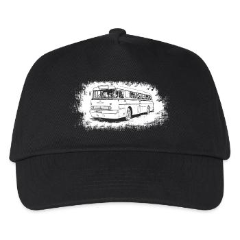 Ikarus 66 Bus - Kids’ Baseball Cap - black - Front