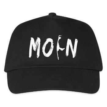 Moin Sylt - Kinder Basecap - Schwarz - Vorne