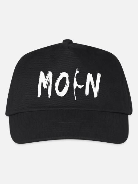 Moin Sylt - Kinder Basecap - Schwarz