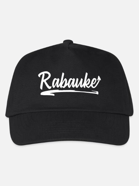Rabauke - Kinder Basecap - Schwarz