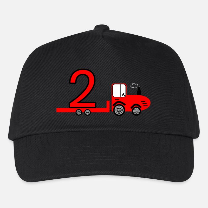 Traktor - Kinder Basecap - Schwarz