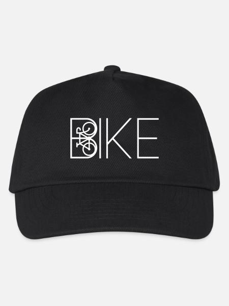 Bike - Kinder Basecap - Schwarz